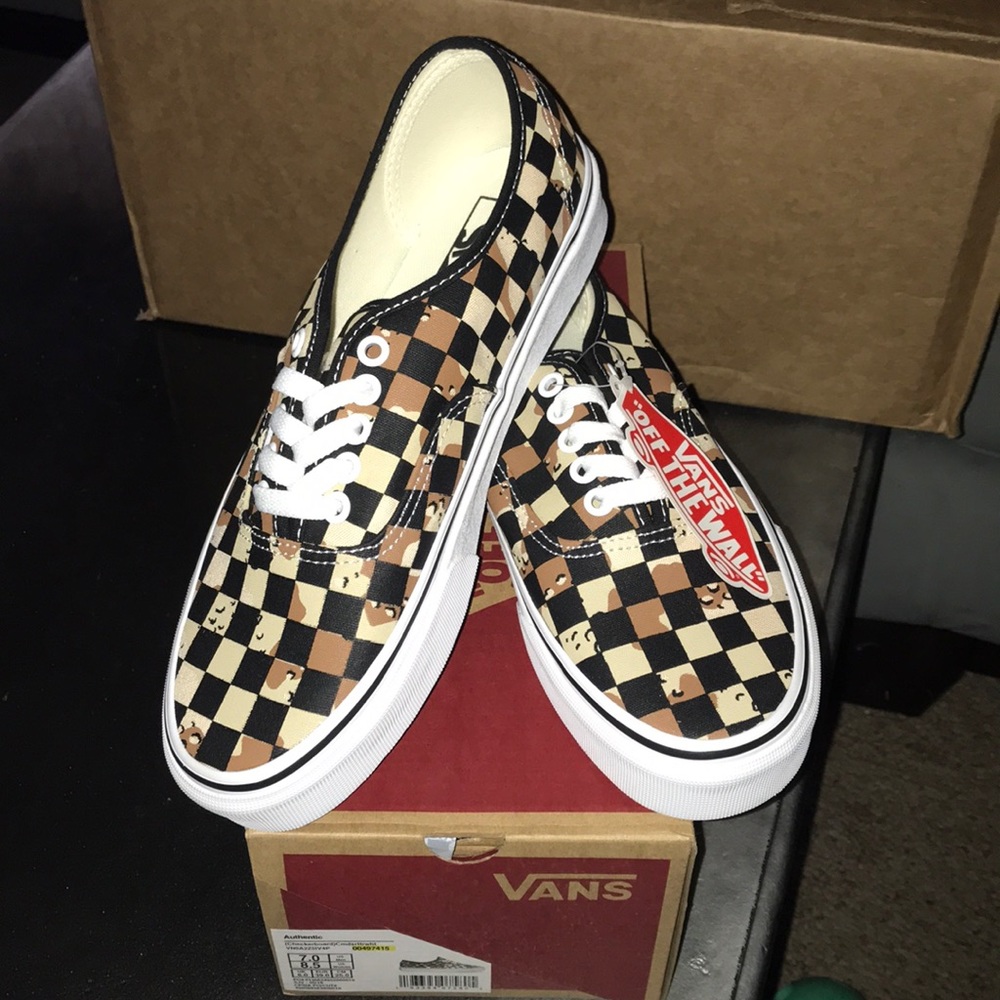 Vans authentic skate shoe.
